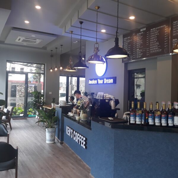 THIẾT KẾ THI CÔNG KEN'S COFFEE