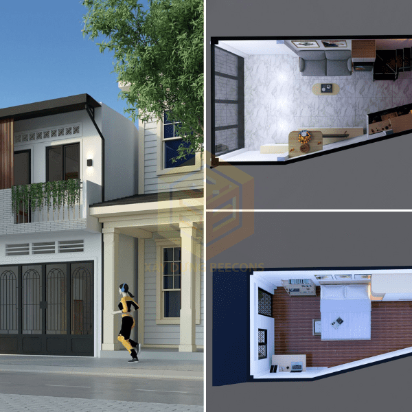 Nhà phố chị Thảo - 3.2x7.5M