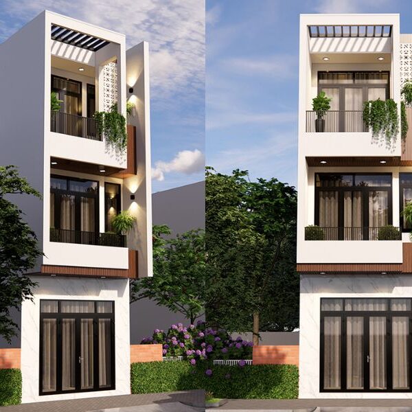 Thiết kế nhà phố 3 tầng Bình Chánh - 4x15M