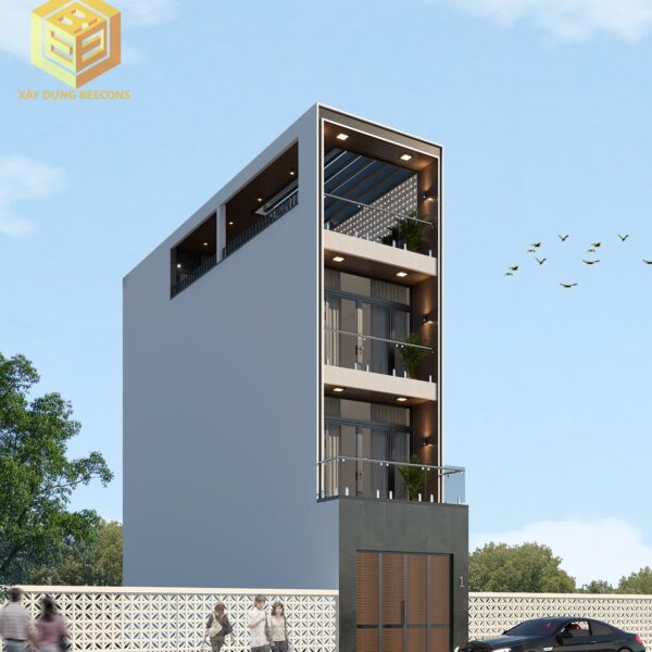 Nhà phố anh Đào - 4x14M