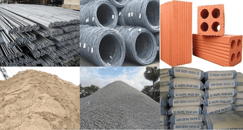 Yếu tố ảnh hưởng chi phí sửa chữa nhà cấp 4: giá nguyên vật liệu