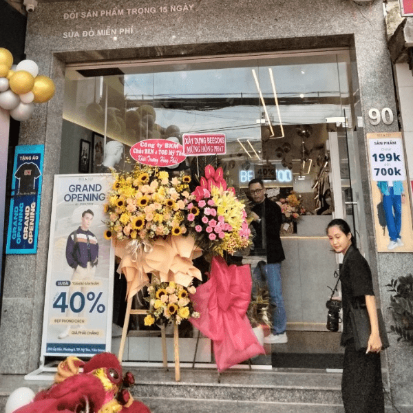 Thi công shop Ben&Tod - Mỹ Tho