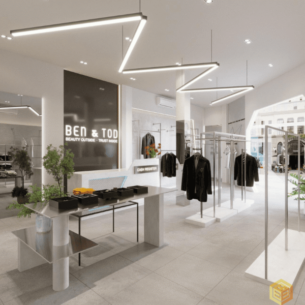 Thiết kế shop Ben&Tod - Tây Ninh