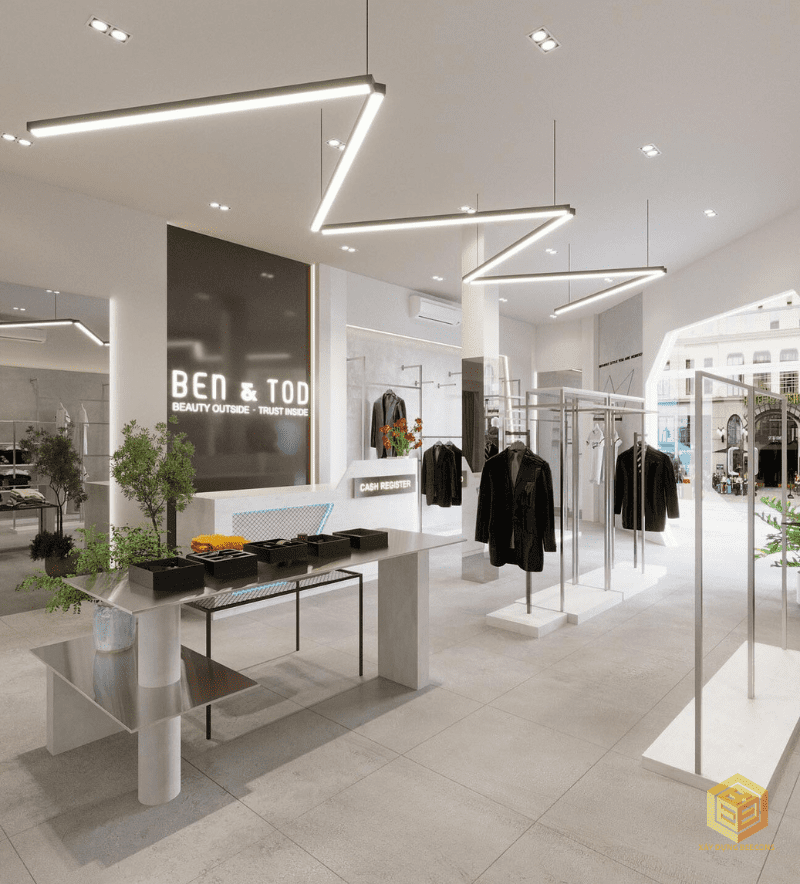 Thiết kế shop Ben&Tod - Tây Ninh