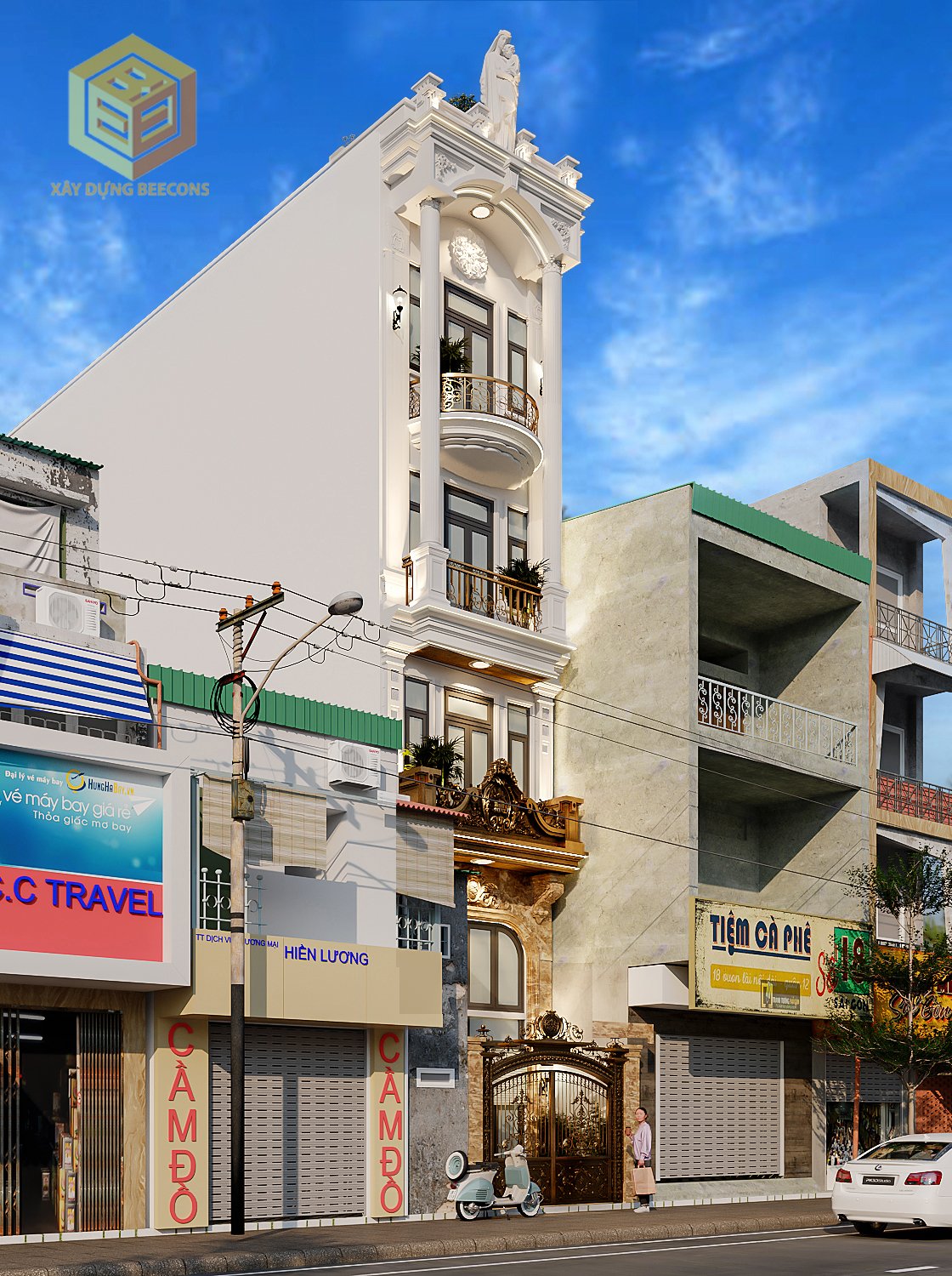 Mẫu thiết kế nhà phố đẹp